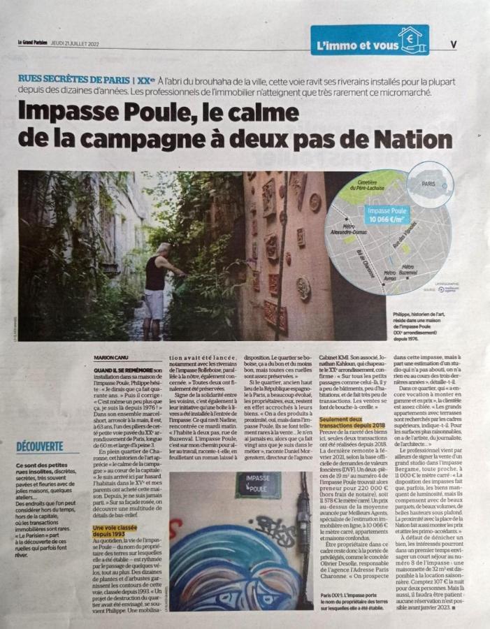 Ferienwohnung Le Nichoir Aux Oiseaux Paris Exterior foto